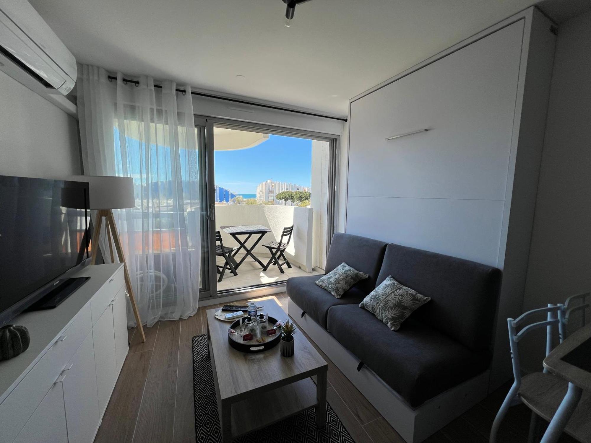 Superbe Studio Cabine Vue Mer 3 Etoiles * La Grande Motte Ngoại thất bức ảnh