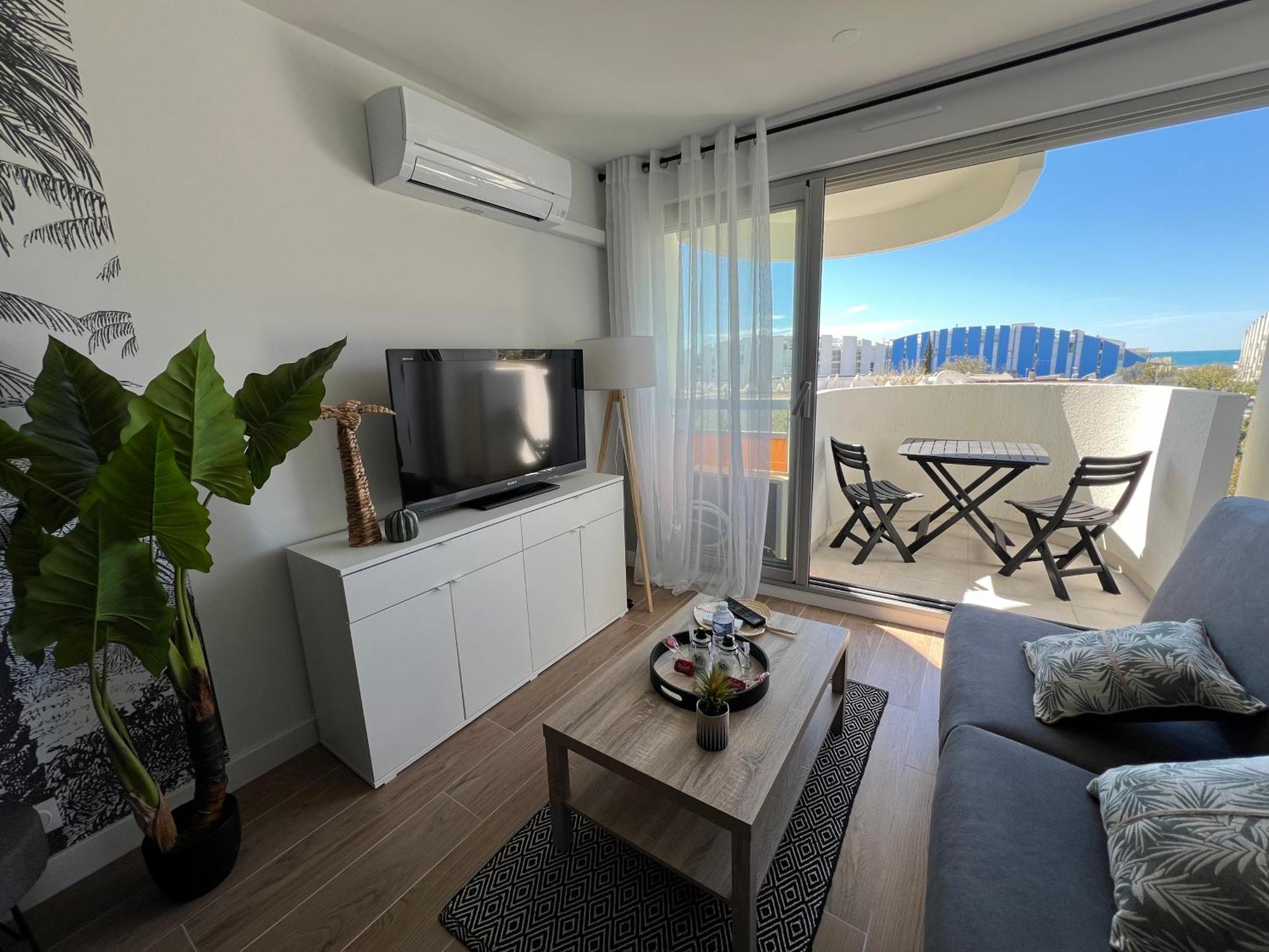 Superbe Studio Cabine Vue Mer 3 Etoiles * La Grande Motte Ngoại thất bức ảnh